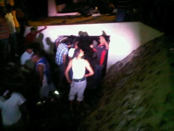 Imagenes de las condiciones en Accidente en Las Lagunas